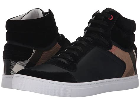 mens burberry sneakers on sale|designer Burberry high top sneakers.